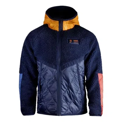 Nike Fc Barcelona Color Block Hooded Jacket 'blue Void'