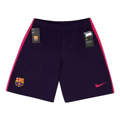 Nike Fc Barcelona Stadium Shorts 'navy' In Blue