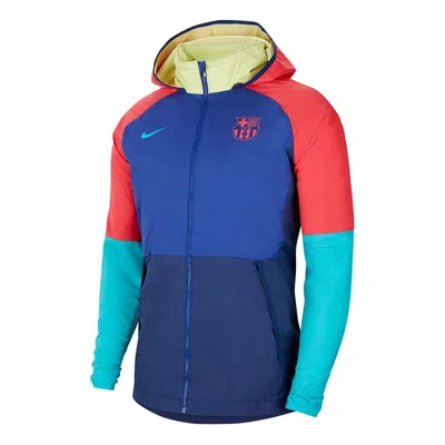 Nike Fc Barcelona Training Windbreaker Jacket 'multicolor'