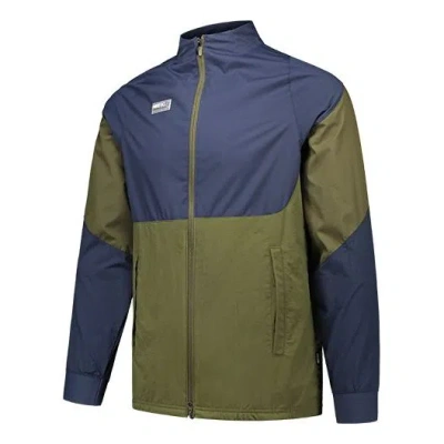 Nike Fc Jacket 'navy Green'