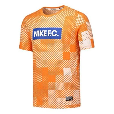 Nike Fc Running Training Loose Soccer/football Short Sleeve In Multi