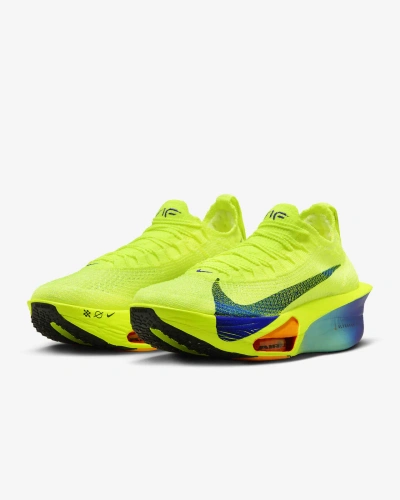 Pre-owned Nike Fd8315-700  Air Alpha Fly 3 Volt Dusty Cactus Total Orange Concord (women's) In Yellow