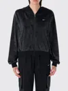 Nike Velour Full-zip Hoodie In Black