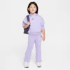Nike Femme Pop Little Kids' 2-piece Leggings Set In Purple