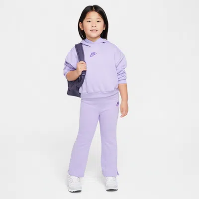 Nike Femme Pop Little Kids' 2-piece Leggings Set In Purple