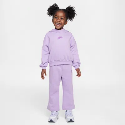 Nike Babies' Femme Pop Toddler 2-piece Leggings Set In Purple