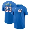 Nike Men's Fernando Tatis Jr. Blue National League 2025 All-star Edition Name Number T-shirt In Blue