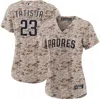 Nike Fernando Tatis Jr. San Diego Padres Usmc  Women's Mlb Replica Jersey In Brown