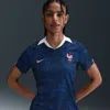 Nike Fff 2025 Stadium Home (team)  Women's Dri-fit Soccer Replica Jersey In Blue