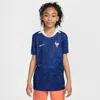 Nike Fff 2025 Stadium Home (women's Team) Big Kids'  Dri-fit Soccer Replica Jersey In Blue