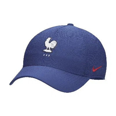 Nike Fff Club Adjustable  Unisex Cap In Blue
