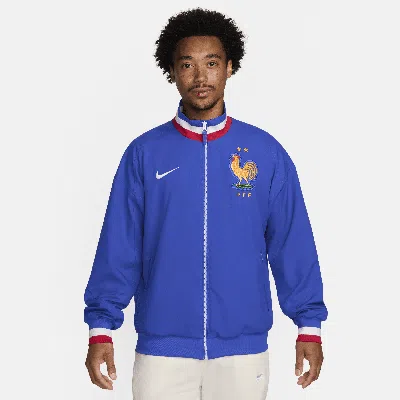 Nike Fff Strike Home  Men's Dri-fit Soccer Jacket In Blue