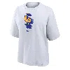 Nike Fff  Women's Soccer Boxy T-shirt In White