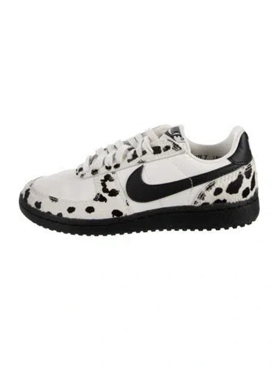 Pre-owned Nike Field General '82 "cow Print" Sneakers In White