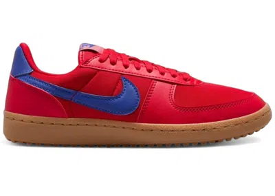 Pre-owned Nike Field General 82 Gum (women's) Sneakers In University Red/gum Medium Brown/deep Night In Multi