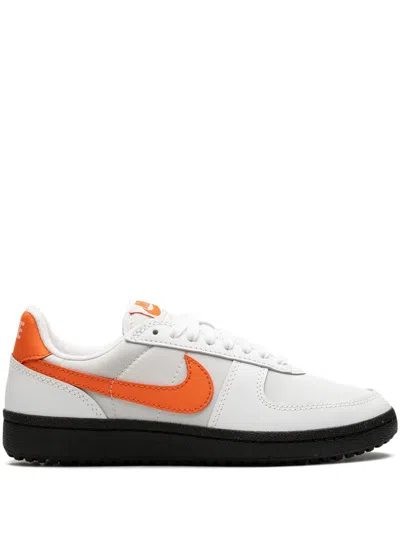 Nike Field General '82 "orange Blaze" Sneakers In White