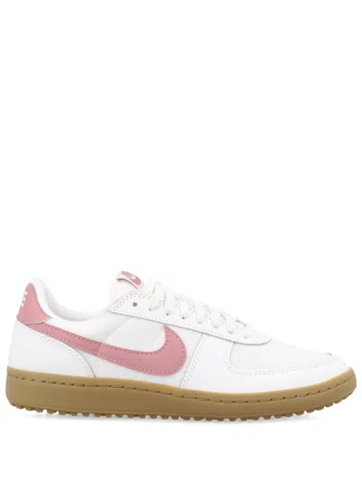 Nike Field General '82 Shell And Leather Sneakers In White