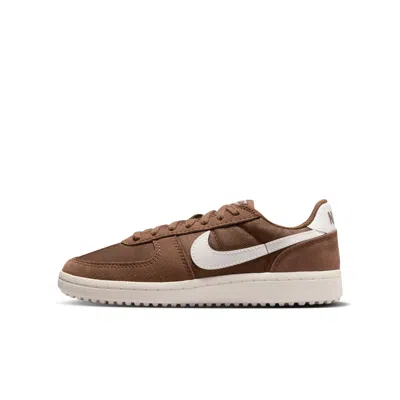 Nike Babies' Field General Big Kids' Shoes In Brown