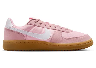 Pre-owned Nike Field General Gum Sneakers In Medium Soft Pink/gum Light Brown/white