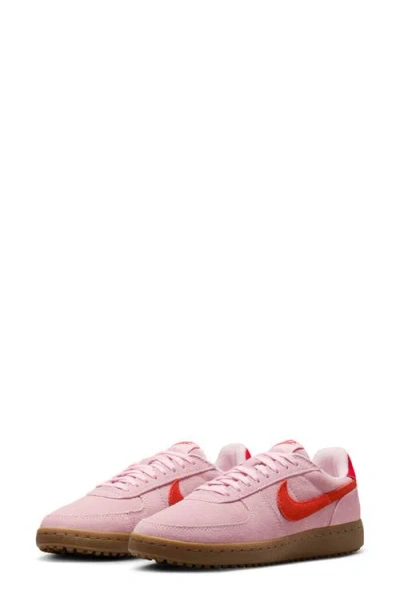 Nike Womens  Field General In Gum Dk Brown/pink Foam/lt Crimson