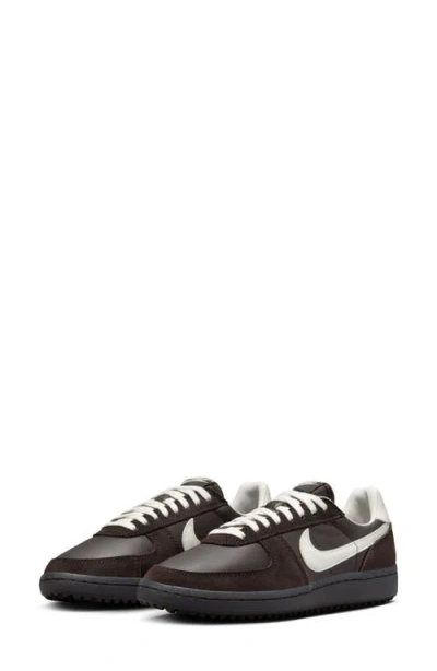 Nike Women's Field General Sneaker In Velvet Brown/sail In Multi