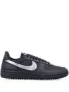 Nike Field General Sneaker In Black Metallic Silver