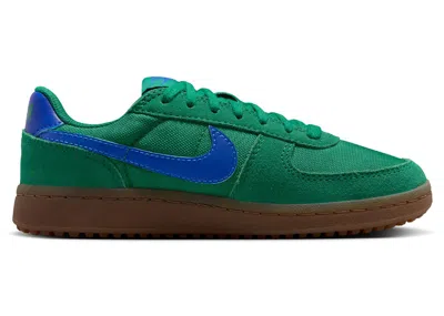 Pre-owned Nike Field General Sneakers In Malachite/gum Medium Brown/hyper Royal In Multi