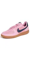 Nike Field Commander Low-top Rubber Sneakers In Pink/obsidian/gum Med Brown