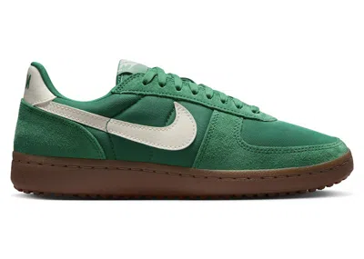 Pre-owned Nike Field General (women's) Sneakers In Malachite/gum Dark Brown/soft Pearl In Multi