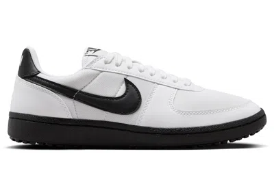 Pre-owned Nike Field General (women's) Sneakers In White/metallic Silver/black