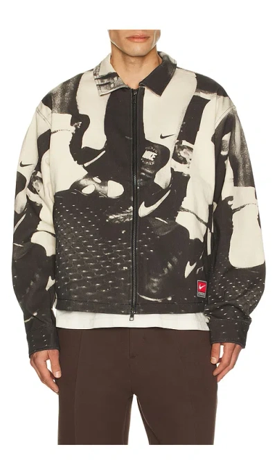 Nike Field Sport Jacket In Black