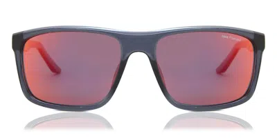 Nike Fire L P Fd1819 Polarized 021 Men's Sunglasses Grey Size 58 In Purple
