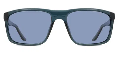 Nike Fire L P Fd1819 Polarized 410 Men's Sunglasses Blue Size 58
