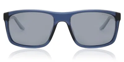 Nike Fire L P Fd1819 Polarized 434 Men's Sunglasses Blue Size 58 In Gray