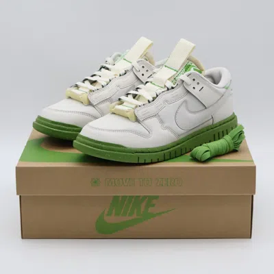 Pre-owned Nike Fj4192-001  Air Dunk Low Jumbo Phantom Chlorophyll Earth (men's) In Green