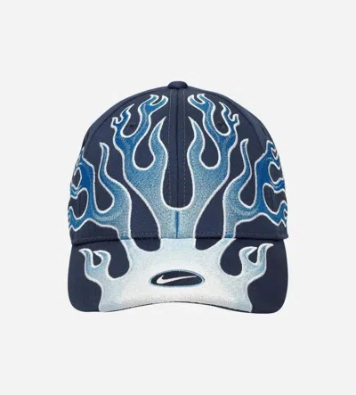 Pre-owned Nike Flame Cap Hat Blue Og Airmax Tn S/m