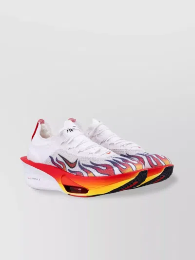 Nike Flame Pattern Knit Upper Pull Tab In Multi