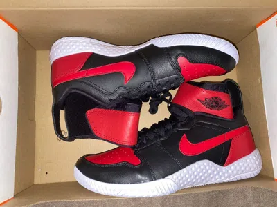Pre-owned Nike Flare Lg Qs Aj1 Air Jordan Serena Williams Women's Size 11 [878458-023] In Black