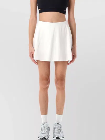 Nike Flared Mini Skirt + Short Tennis In Pink