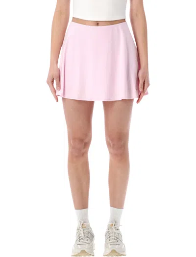 Nike Flared Tennis Skirt With Inner Shorts - Size S In Pink