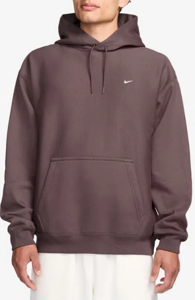 Nike Fleece Hoodie In Purple
