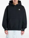 Nike Fleece Hoodie In Black