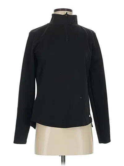 Pre-owned Nike Fleece Jacket In Black