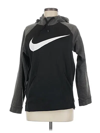 Pre-owned Nike Fleece Jacket In Black