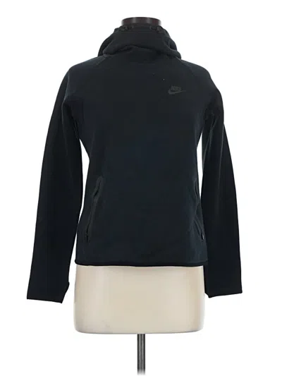 Pre-owned Nike Fleece Jacket In Black