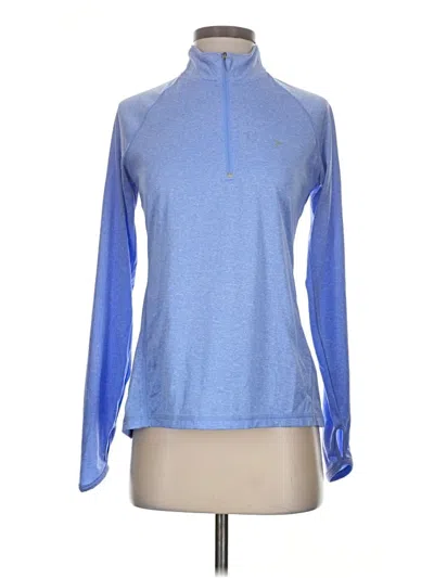 Pre-owned Nike Fleece Jacket In Blue