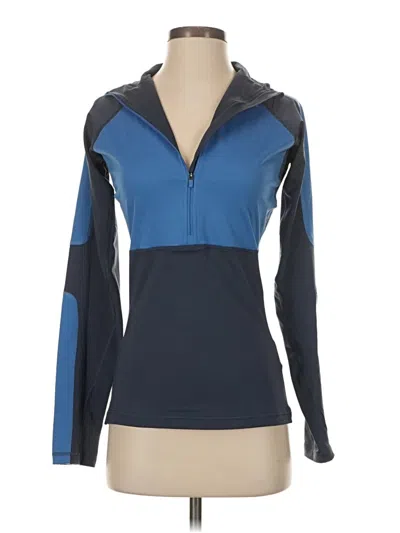 Pre-owned Nike Fleece Jacket In Blue