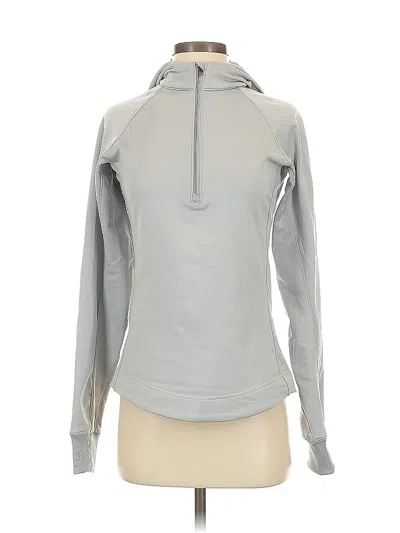 Pre-owned Nike Fleece Jacket In Gray