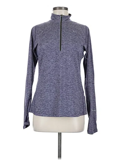 Pre-owned Nike Fleece Jacket In Gray