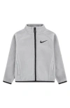 Nike Kids'  Fleece Jacket In Gray
